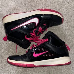 Nike Black and Pink Athletic Shoes